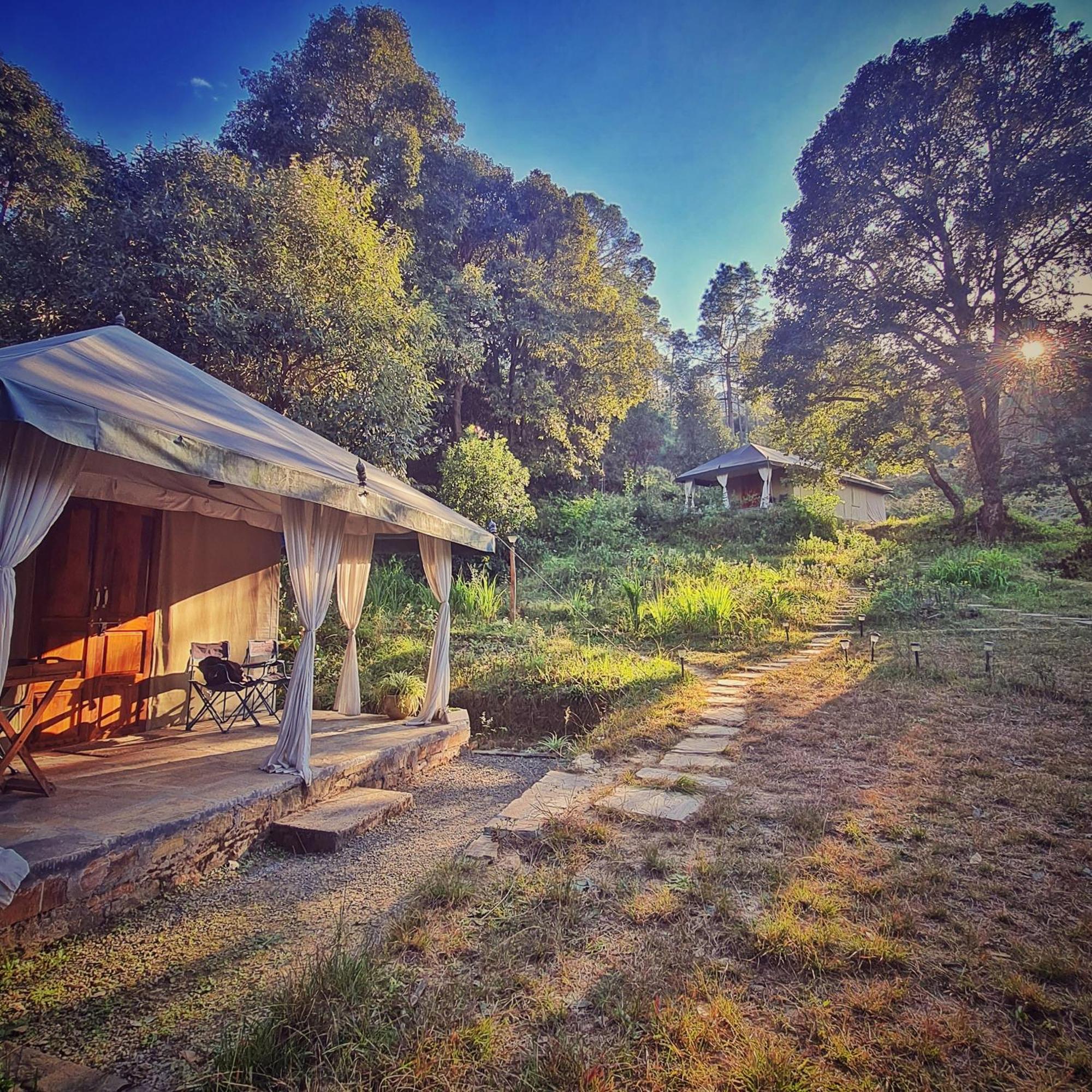 Отель Nayalap - Rural Himalayan Glamping Shitlakhet Экстерьер фото
